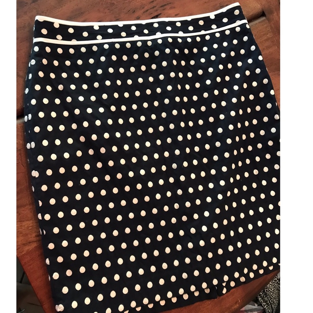 Navy skirt